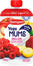 Yogo Mums Äpple Banan Hallon