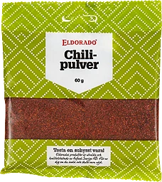 Chilipulver Påse