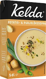 Potatis- & purjolöksoppa