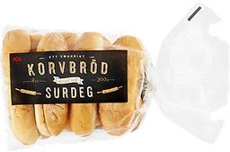 Korvbröd Surdeg 8-p