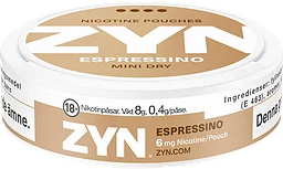 Nikotinpåse Espresso 8g 1-p