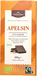 Chokladkaka Mörk choklad Apelsin eko