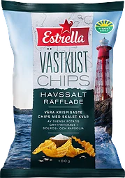 Havssalt Räfflade Västkustchips