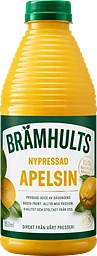 Nypressad apelsinjuice med fruktkött