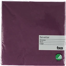 Servett Lila 40cm