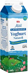 Yoghurt Mild Naturell Laktosfri 3% 1l