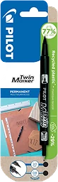 Märkpenna Twin market Svart 1-p