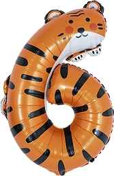 Folieballong Djur 6 1-p