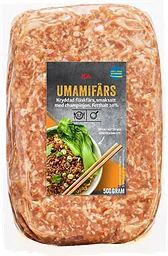 Umamifärs Färsk av Fläsk och Champinjon Pannfärdig