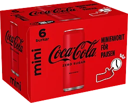 Läsk Cola Zero 6-pack
