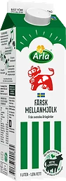 Mellanmjölk Färsk