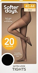 Dam Tights Svart 40/44 1-pack