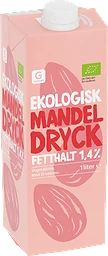 Mandeldryck Ekologisk 1,4%