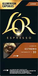 Kaffekapslar Lungo Estremo 10-pack