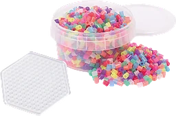Pärlor i Burk Glitter