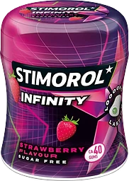 Tuggummi Infinity Strawberry Lime
