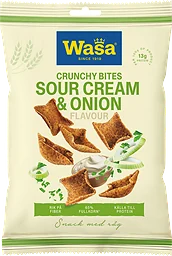 Rågsnacks Crunchy Bites Sourcream