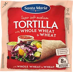 Tortilla Whole Wheat 8-p Santa Maria