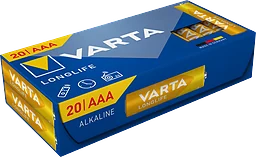 Batteri Longlife AAA 20-pack