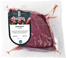 Rostbiff Färsk i bit benfri ca