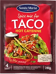Taco Spice Mix Hot Cayenne