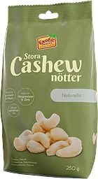 Cashewnötter Naturella Stora