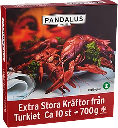 Kräftor Turkiska Extra Stora