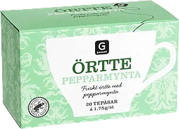Pepparmynta Örtte