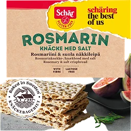 Rosmarinknäcke med salt glutenfri