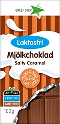 Mjölkchoklad Salty Caramel Laktosfri Greenstar