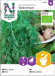 Dill, Blad-, Gold Crown, Organic
