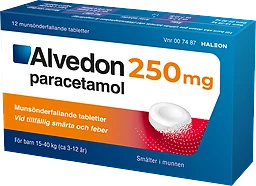 250mg Munsönderfallande Tablett