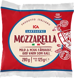Mozzarella laktosfri
