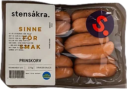 Prinskorv 70% Kötthalt
