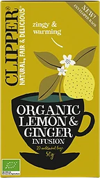 Te Lemon&Ginger Ekologiskt