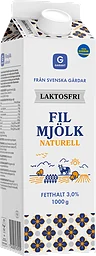 Naturell Filmjölk Laktosfri 3%