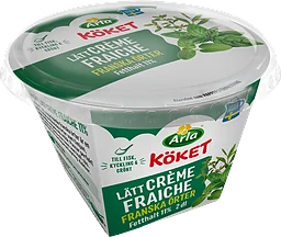 Crème Fraiche Lätt Franska örter 11%