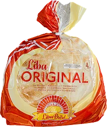 Liba Original Tunnbröd Vitt 4-pack