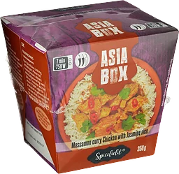 Asia Box Massaman Curry Chick Fryst/1 Port