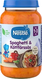 Barnmat Spaghetti & köttfärsås 1-3 År