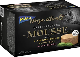 Kattmat Delikatessbox Mousse 12-pack