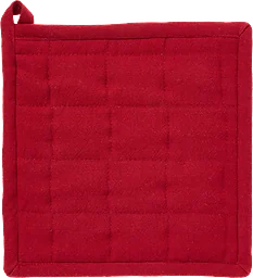 Grytlapp Isak röd 23x23cm