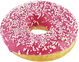 Donut Jordgubb