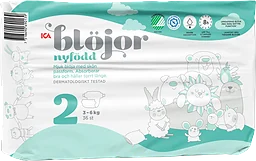 Öppna Blöjor Strl 2 3-6kg 36-p