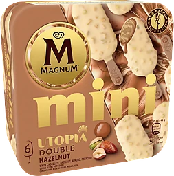 Glass Utopia double hazelnut mini 6-p