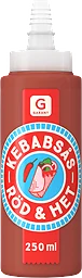 Kebabsås Röd Het
