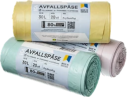 Avfallspåse 30L 20p 1-p