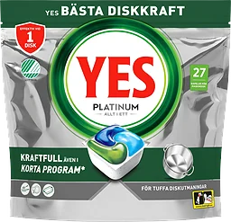 Maskindisktabletter Platinum