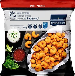 Sprödpanerade räkor