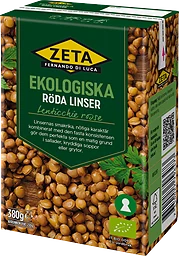 Röda Linser Ekologiska